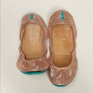 Tieks Rose Gold Glam Size 10